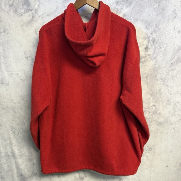 Vintage Disneyland Resorts Sweatshirt Adult XL Red Fleece Embroidered Disney - Picture 3 of 14